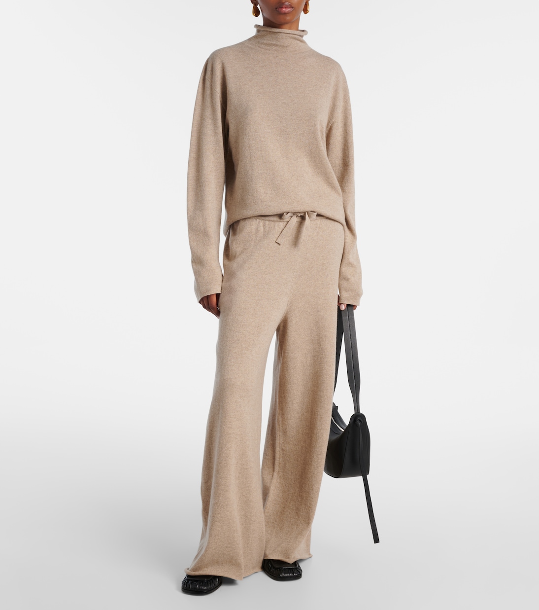 Pantalon ample en cachemire | Jil Sander