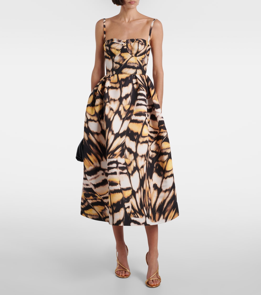 Bedrucktes Cocktailkleid aus Faille | Oscar de la Renta