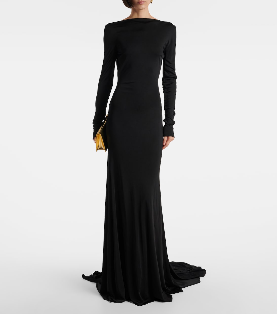 Gathered jersey gown | David Koma