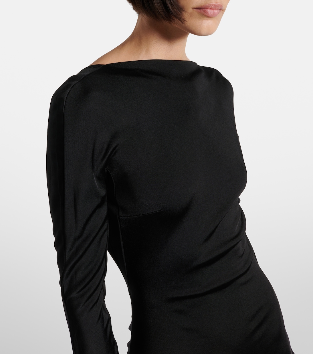 Gathered jersey gown | David Koma