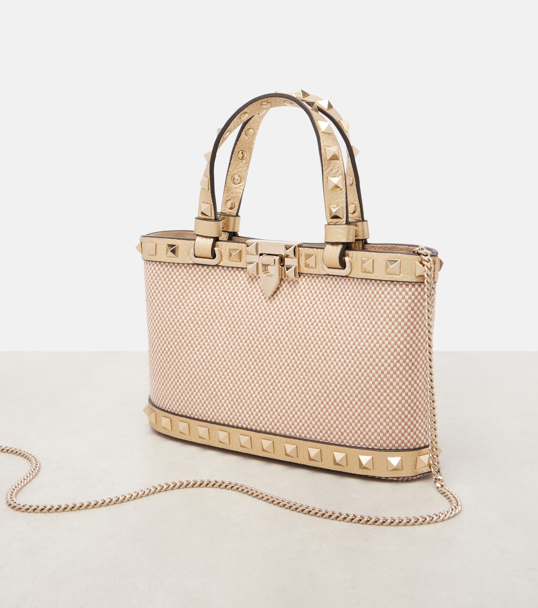 Tote Rockstud Mini mit Leder | Valentino Garavani