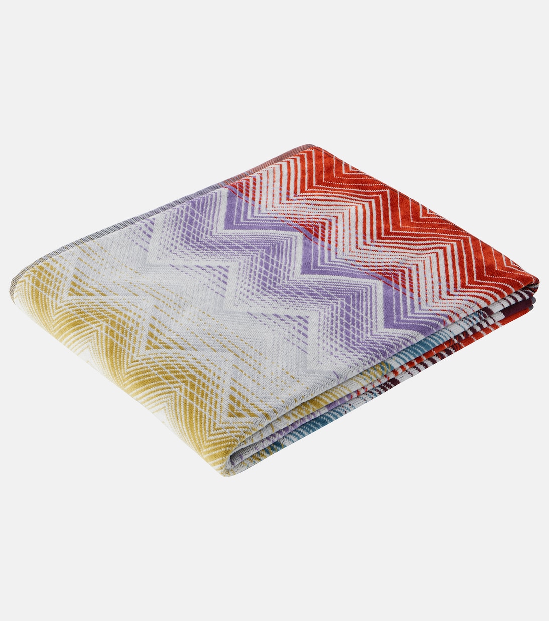 Marea Zig Zag cotton beach towel | Missoni