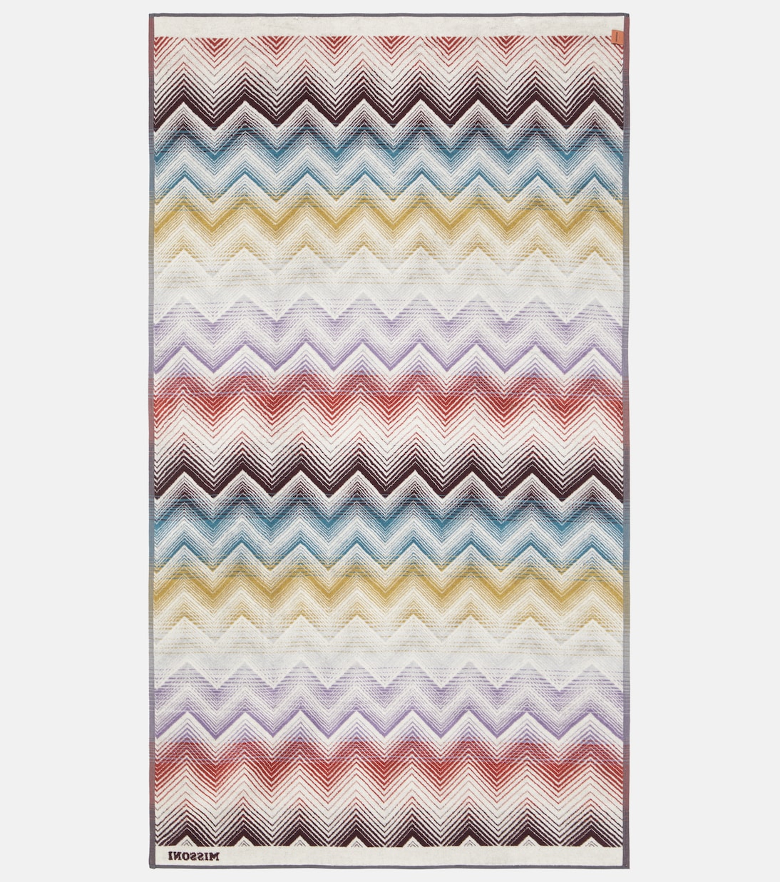 Marea Zig Zag cotton beach towel | Missoni