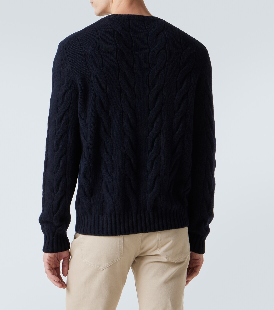 Crewneck cashmere sweater | Loro Piana