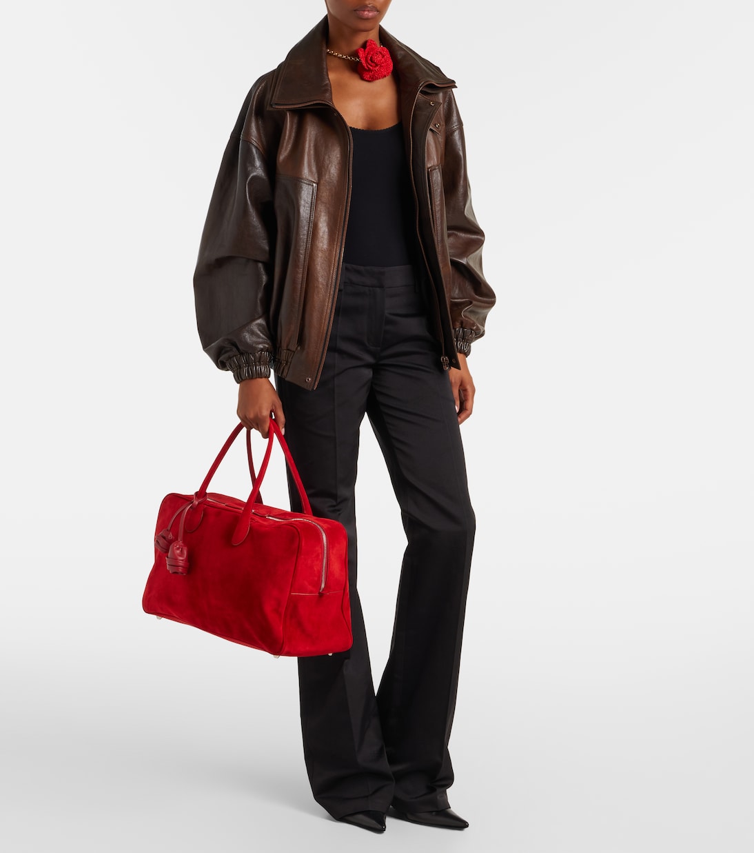 Brigitte Large suede tote bag | Magda Butrym