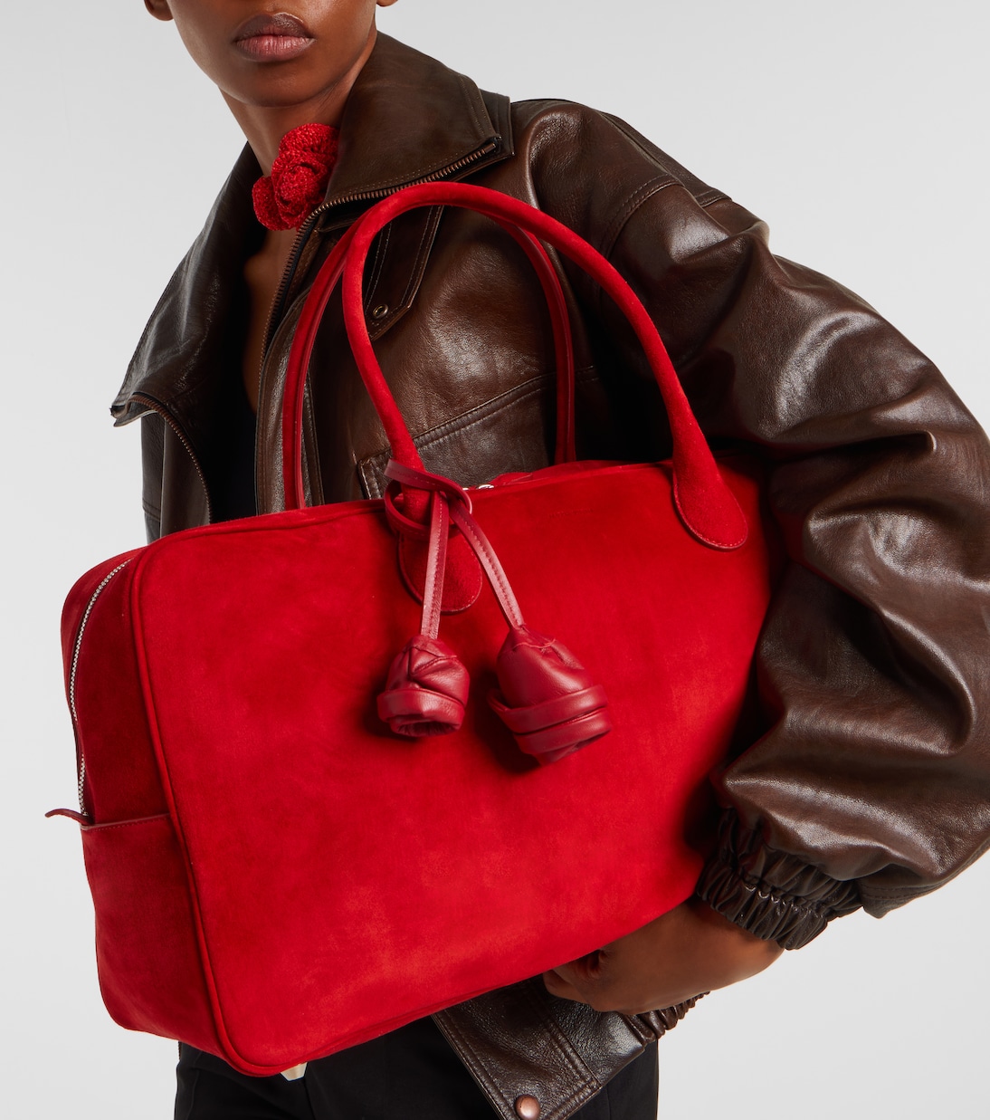 Brigitte Large suede tote bag | Magda Butrym