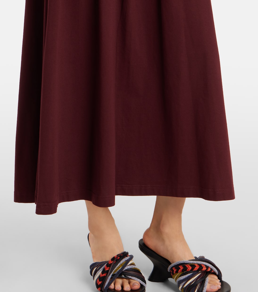 Cotton midi dress | Plan C