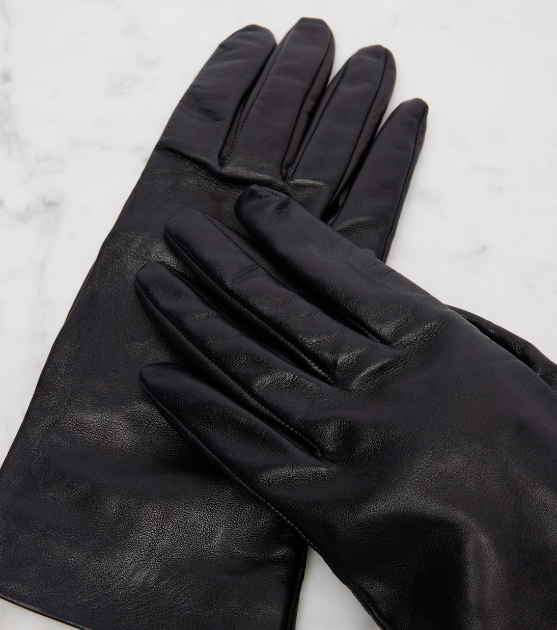 Handschuhe Cassandre aus Leder | Saint Laurent