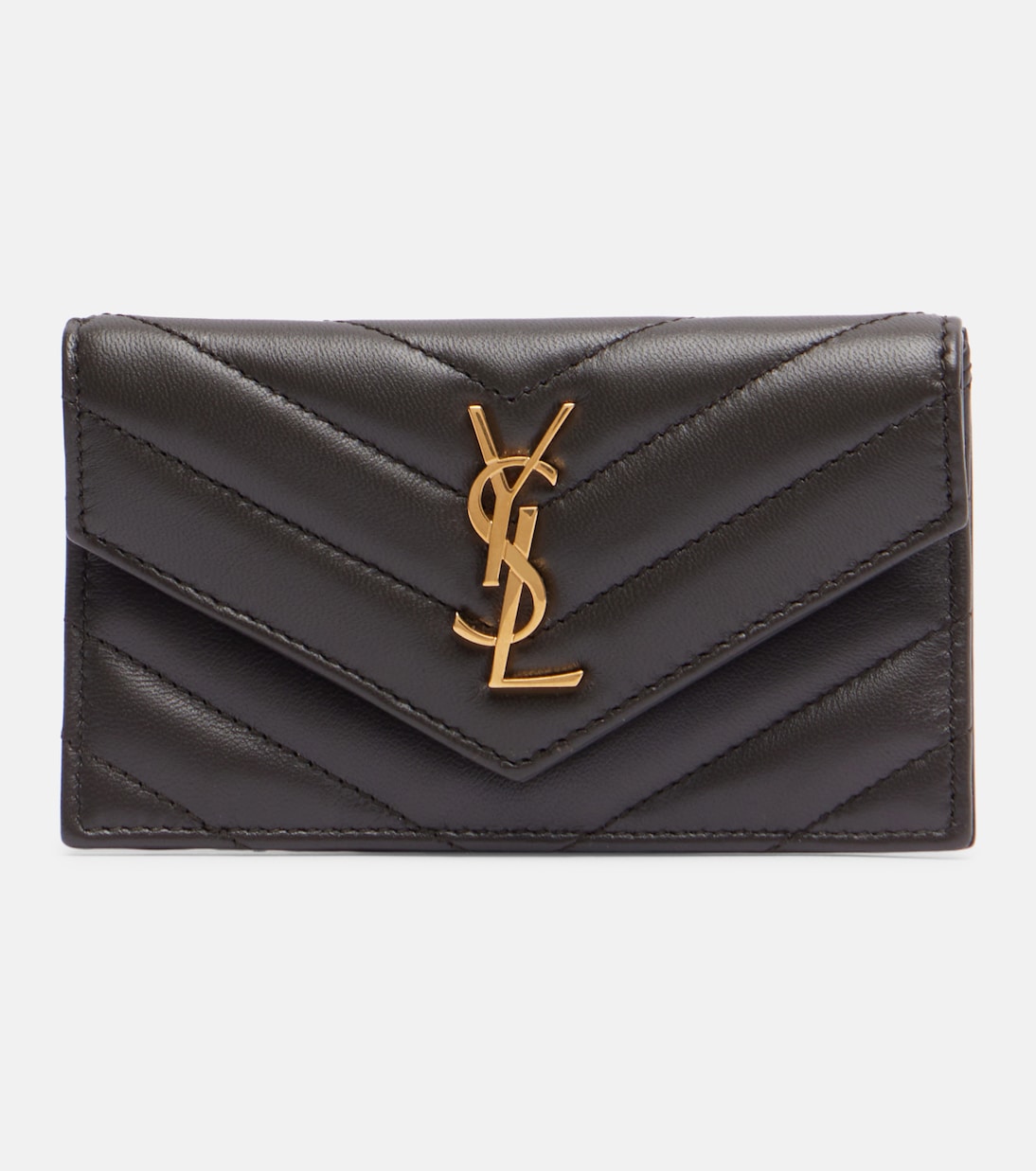 Cassandre matelassé leather card holder | Saint Laurent