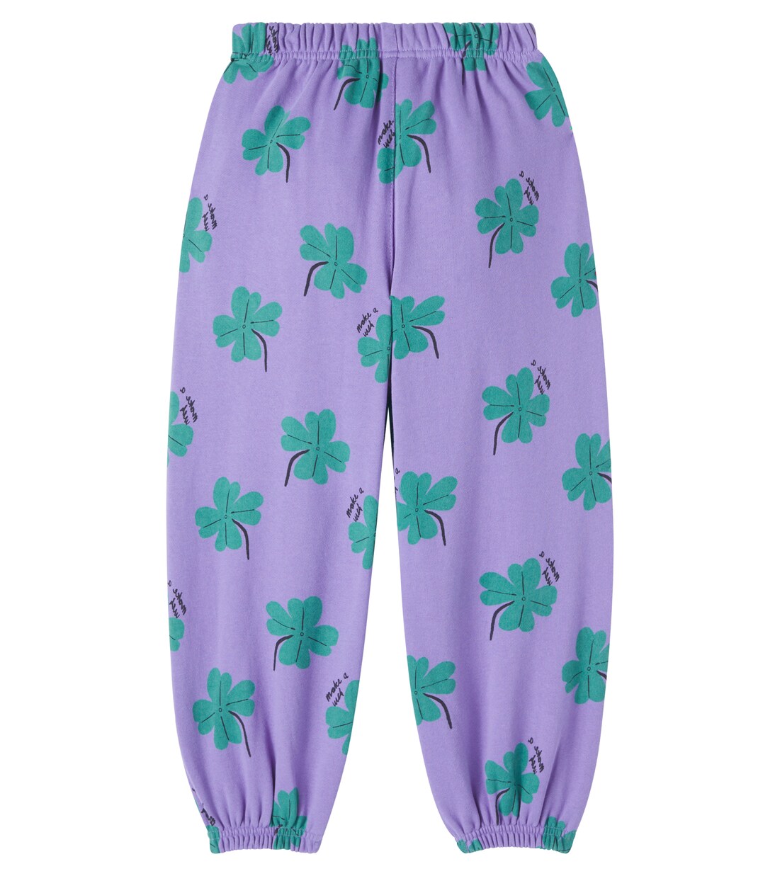 Lucky Clover cotton jersey sweatpants | Jellymallow