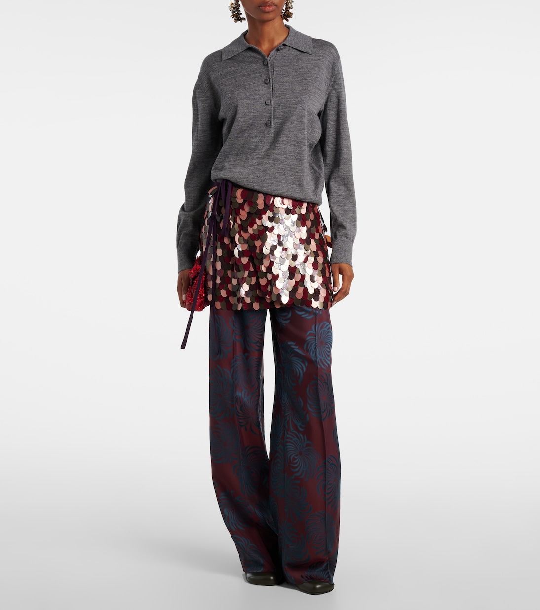 Polopullover aus Wolle | Dries Van Noten