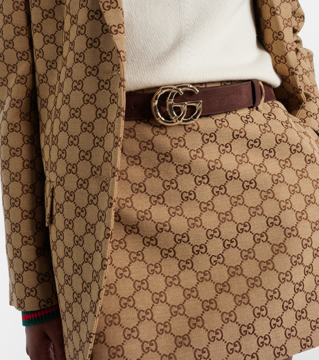GG suede belt | Gucci