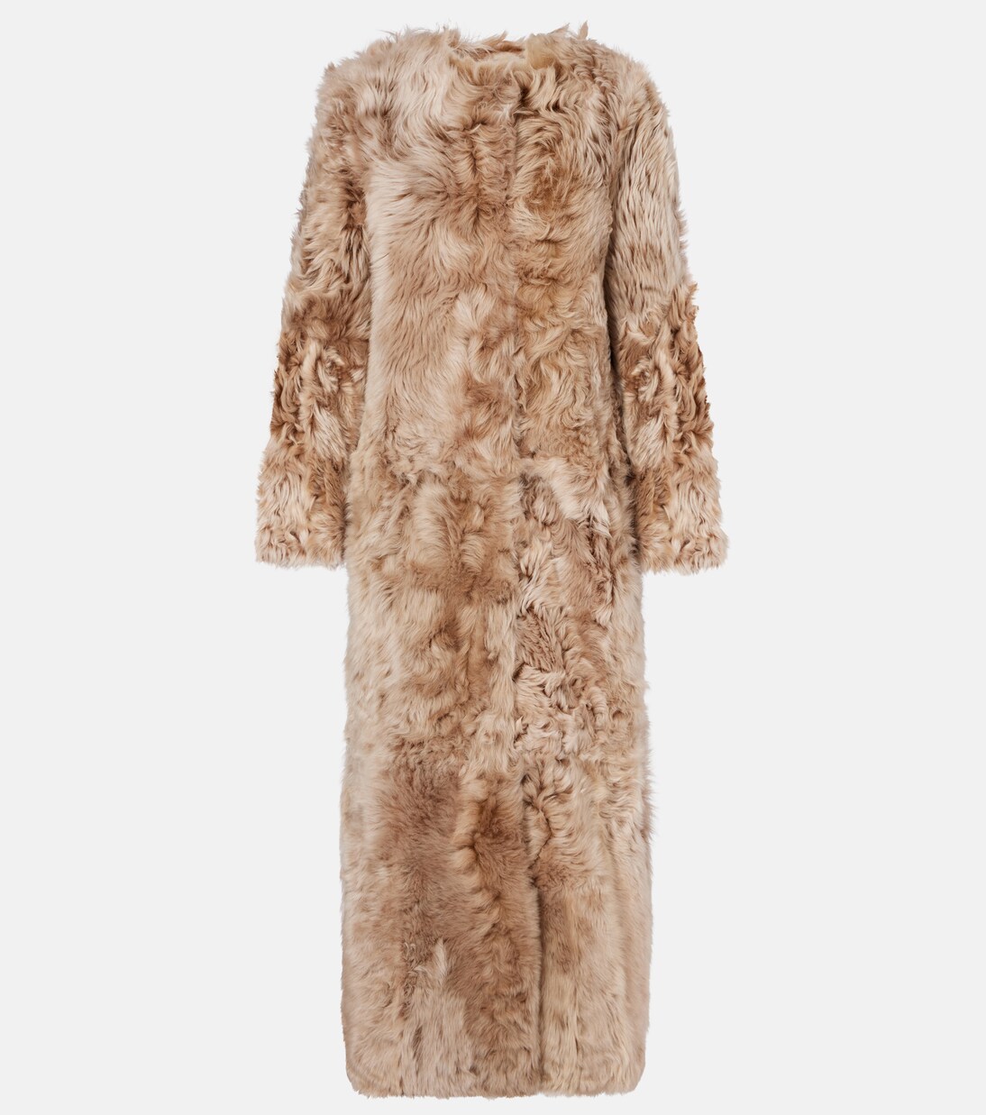Reversible shearling coat | Yves Salomon