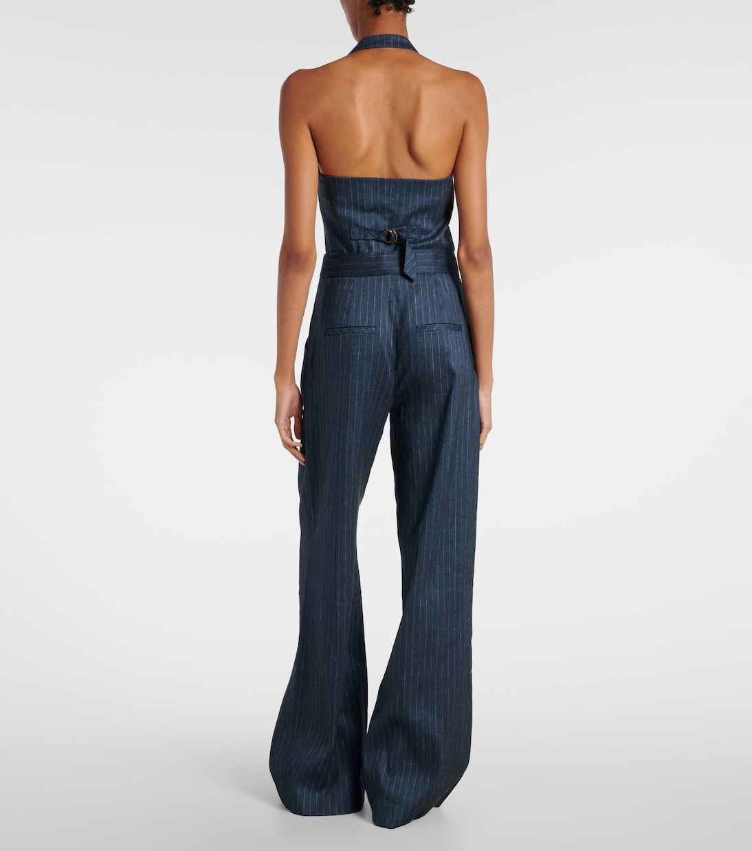 Rimini linen-blend wide-leg pants | Veronica Beard