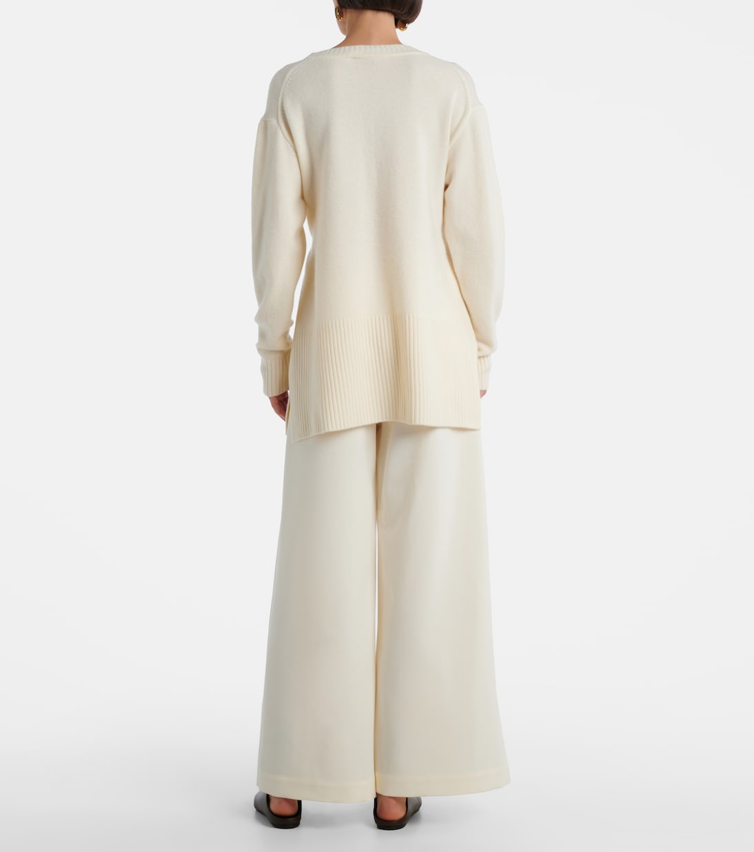Belted wool cardigan | Xu Zhi