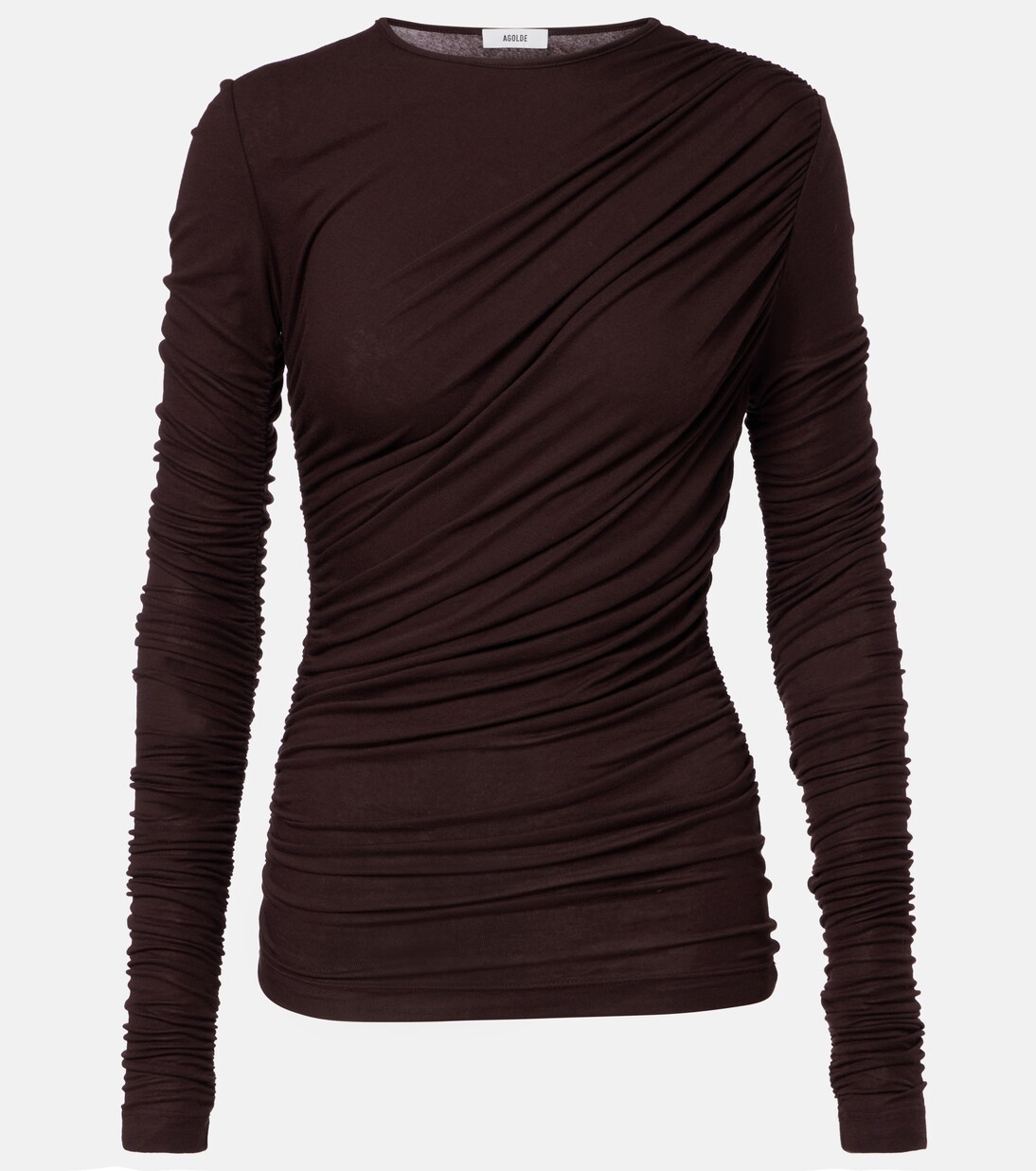 Tania Twist ruched top | Agolde