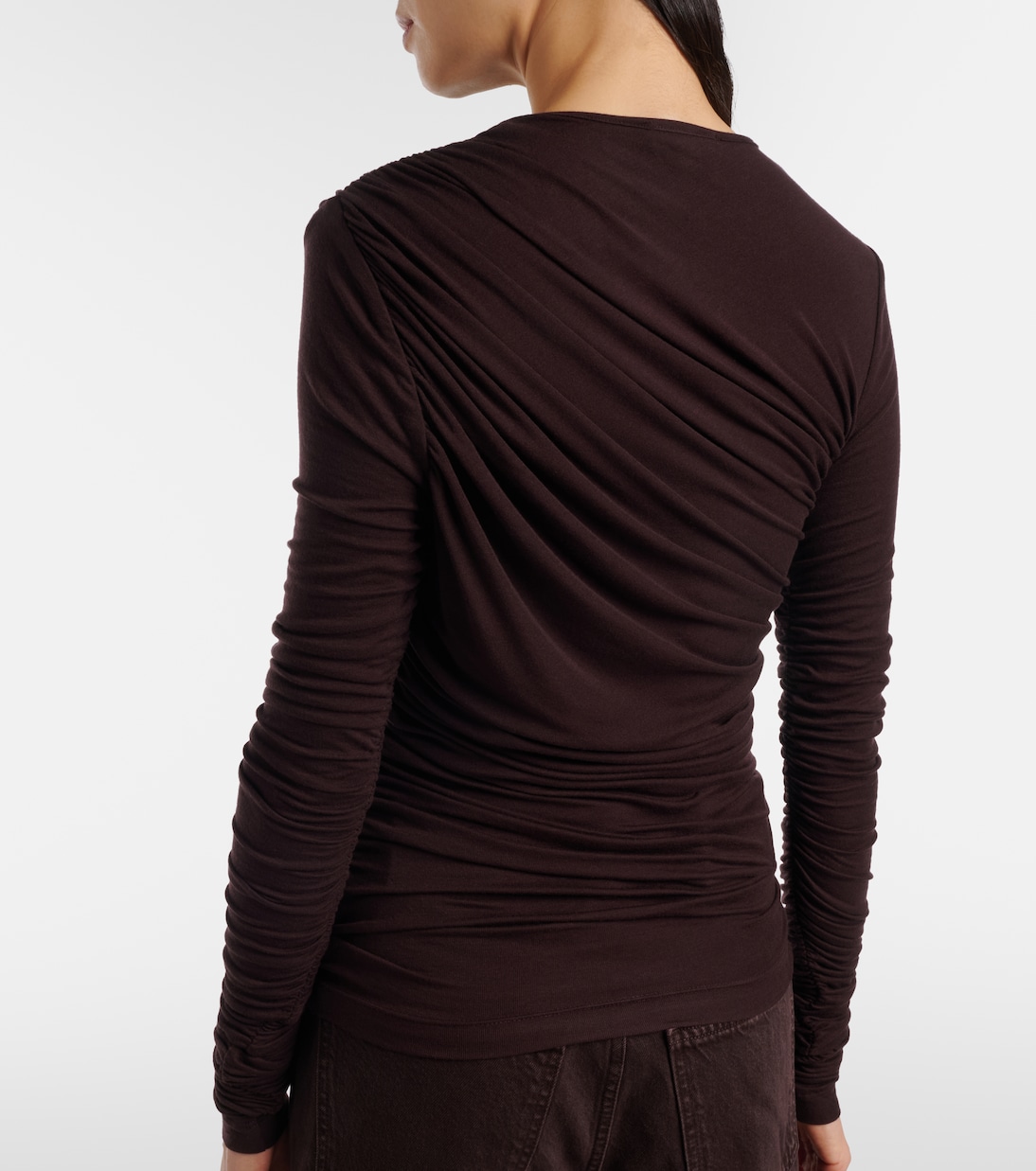Tania Twist ruched top | Agolde