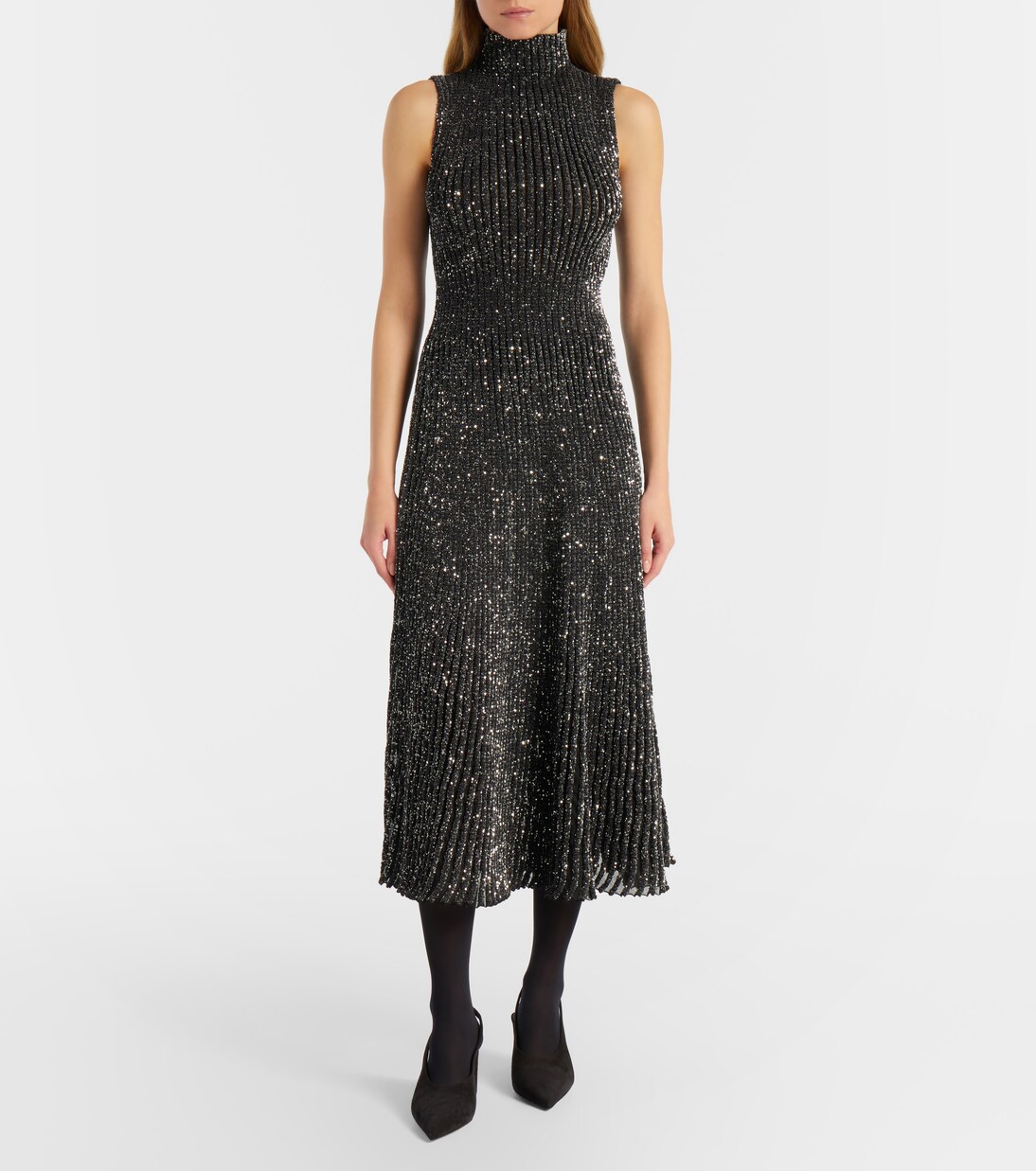 Sequined midi dress | Alaïa