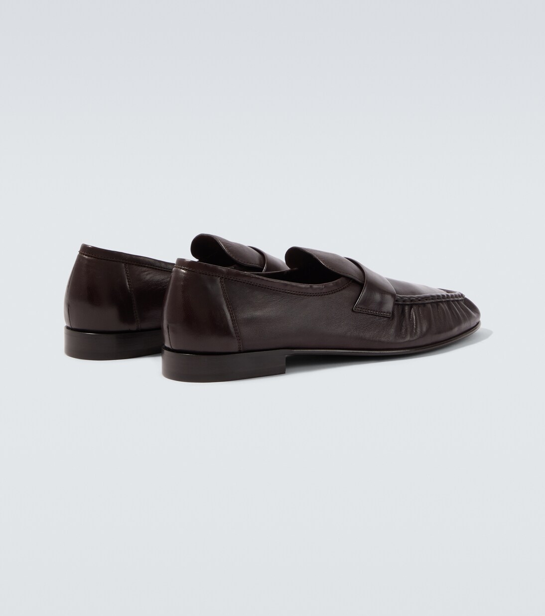 Soft leather loafers | The Row