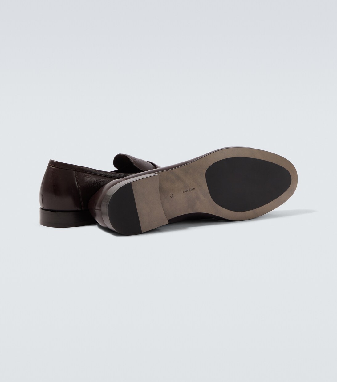 Soft leather loafers | The Row