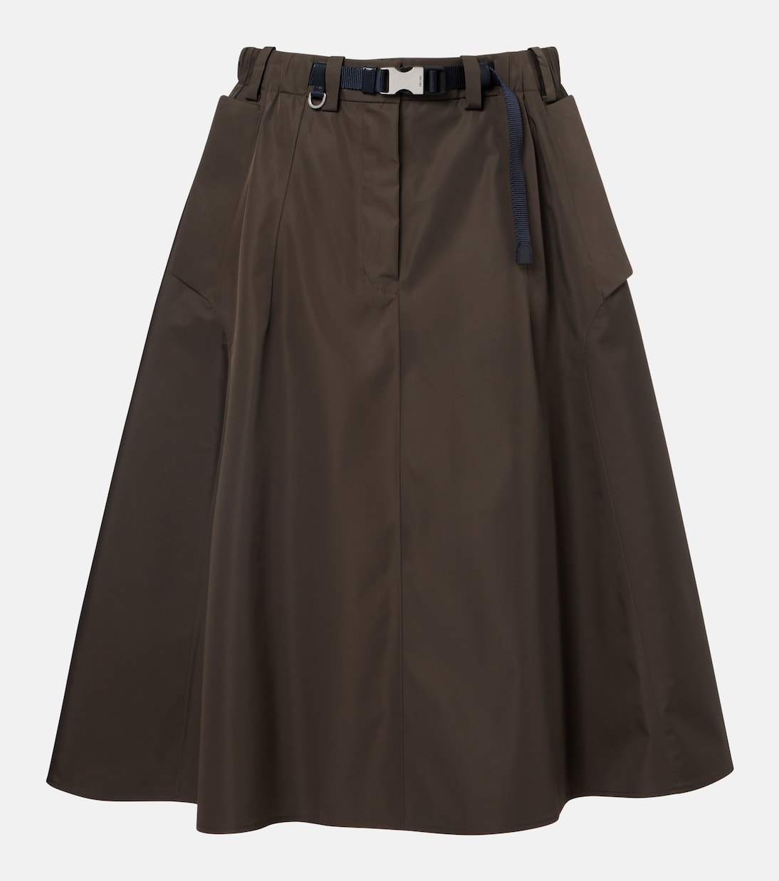 Belted midi skirt | Prada