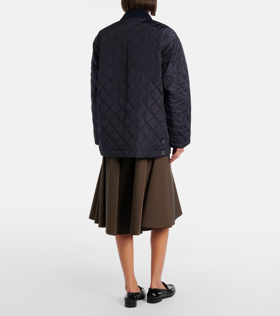 Belted midi skirt | Prada