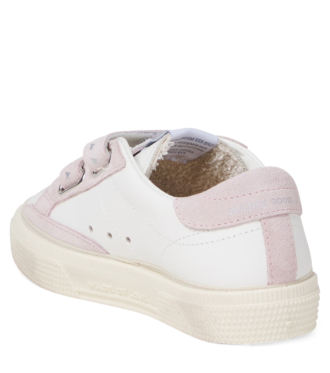Sneakers May School aus Leder mit Veloursleder | Golden Goose Kids