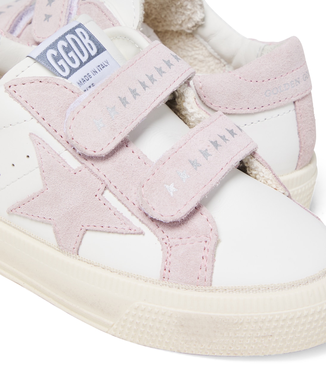 Sneakers May School aus Leder mit Veloursleder | Golden Goose Kids
