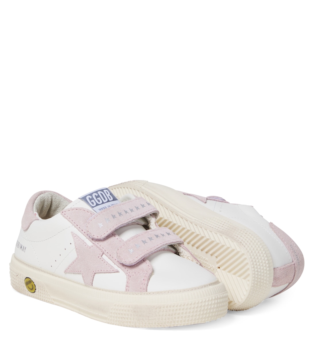 Sneakers May School aus Leder mit Veloursleder | Golden Goose Kids