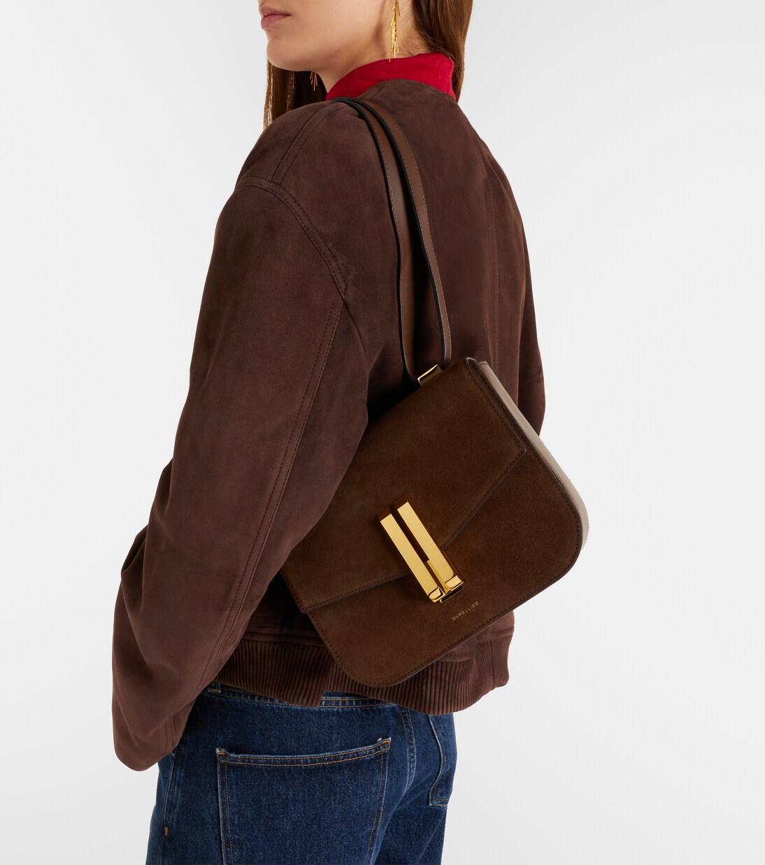 Vancouver suede shoulder bag | DeMellier