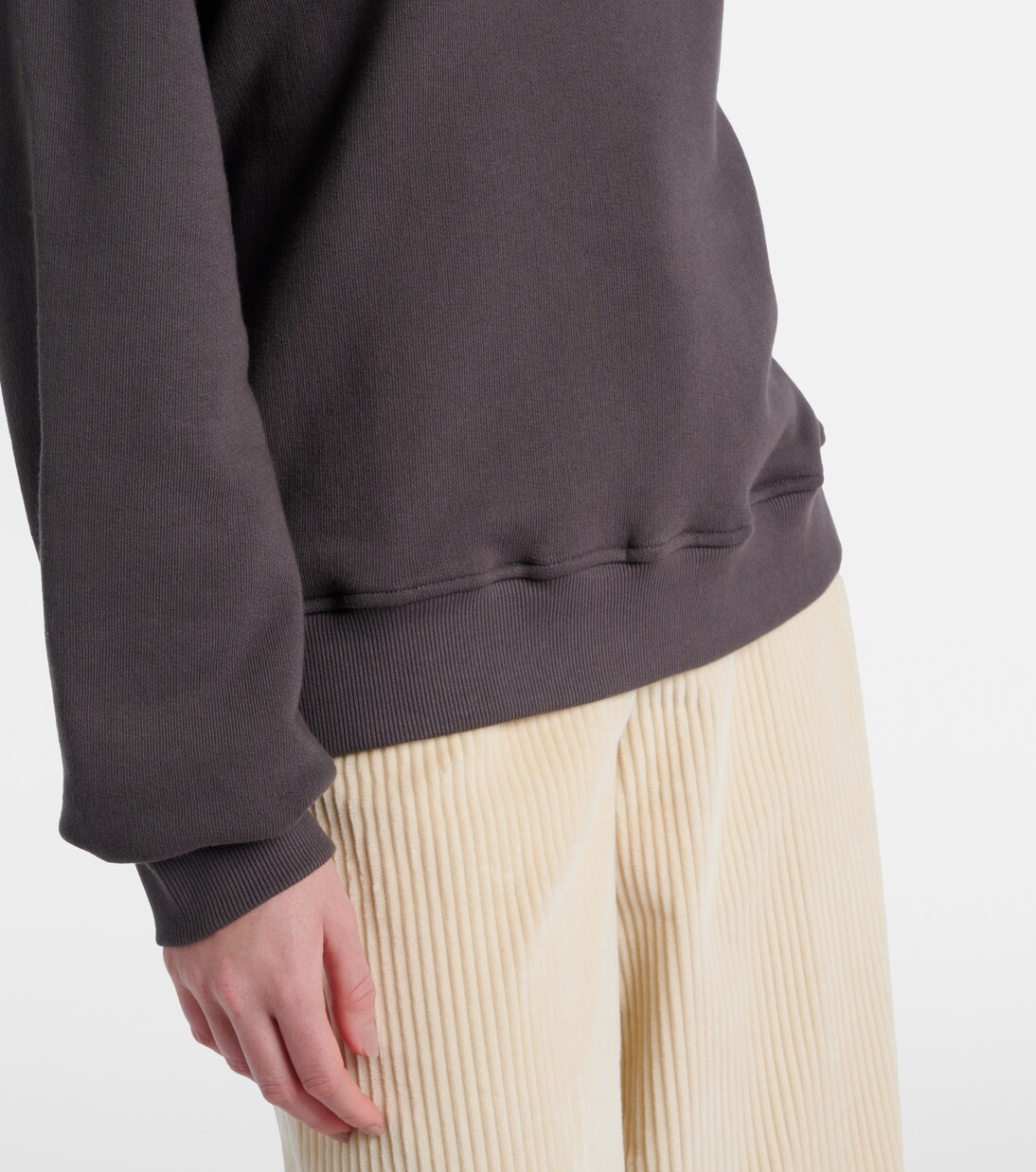 Printed cotton half-zip sweatshirt | Etro