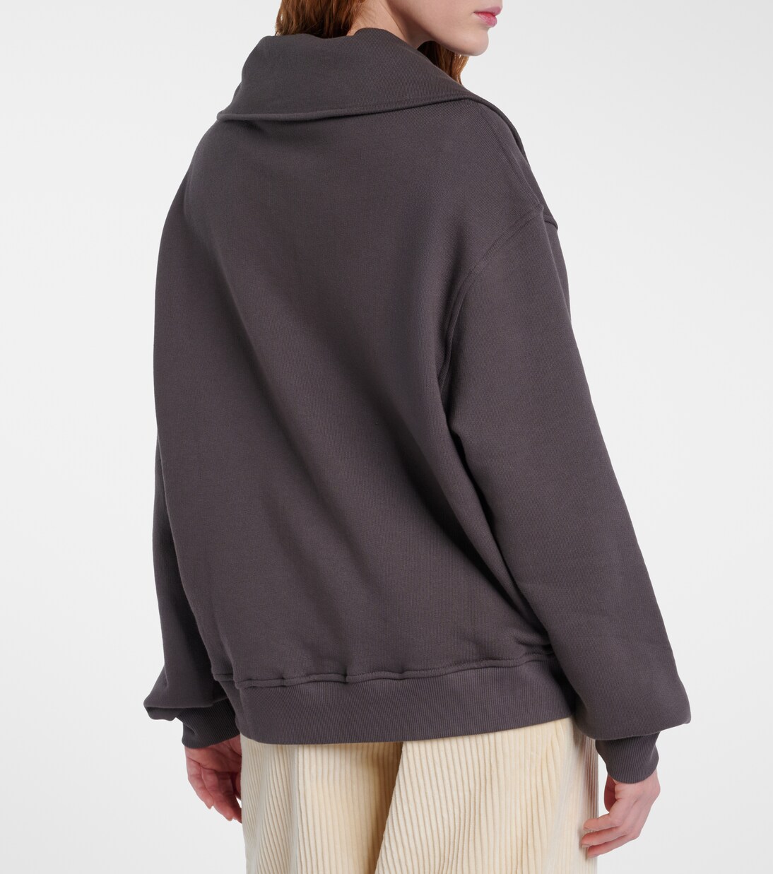 Printed cotton half-zip sweatshirt | Etro