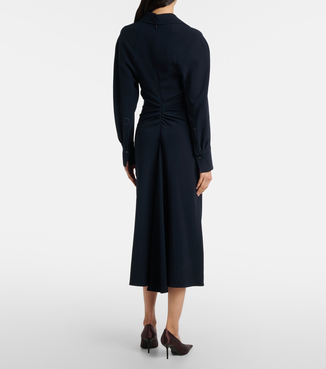 Polokleid aus Cady | Victoria Beckham