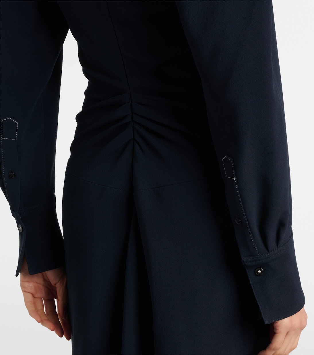 Polokleid aus Cady | Victoria Beckham