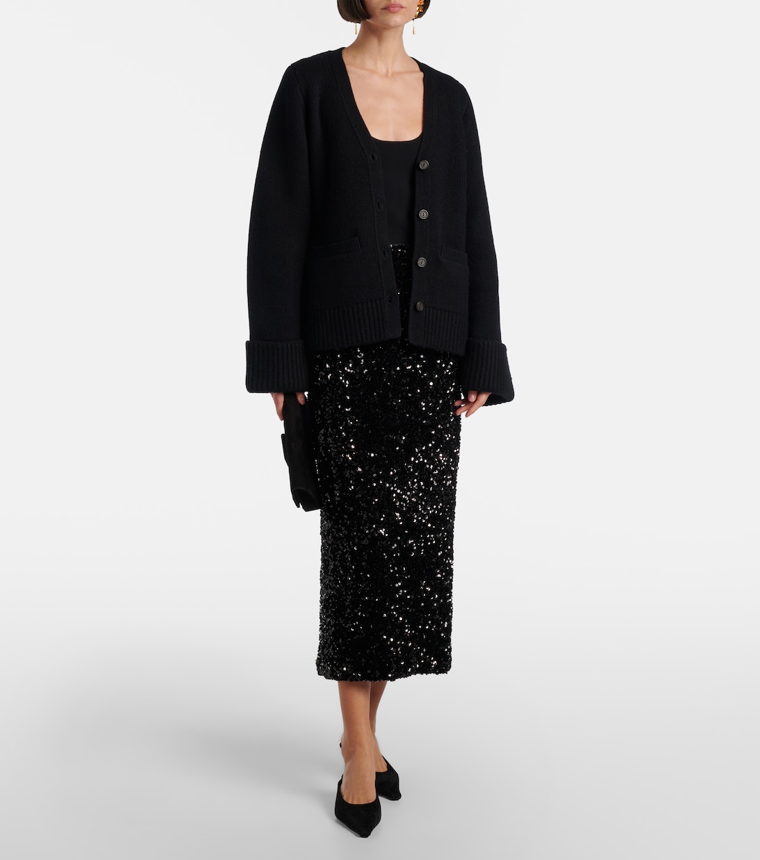 Wool-blend cardigan | Vince