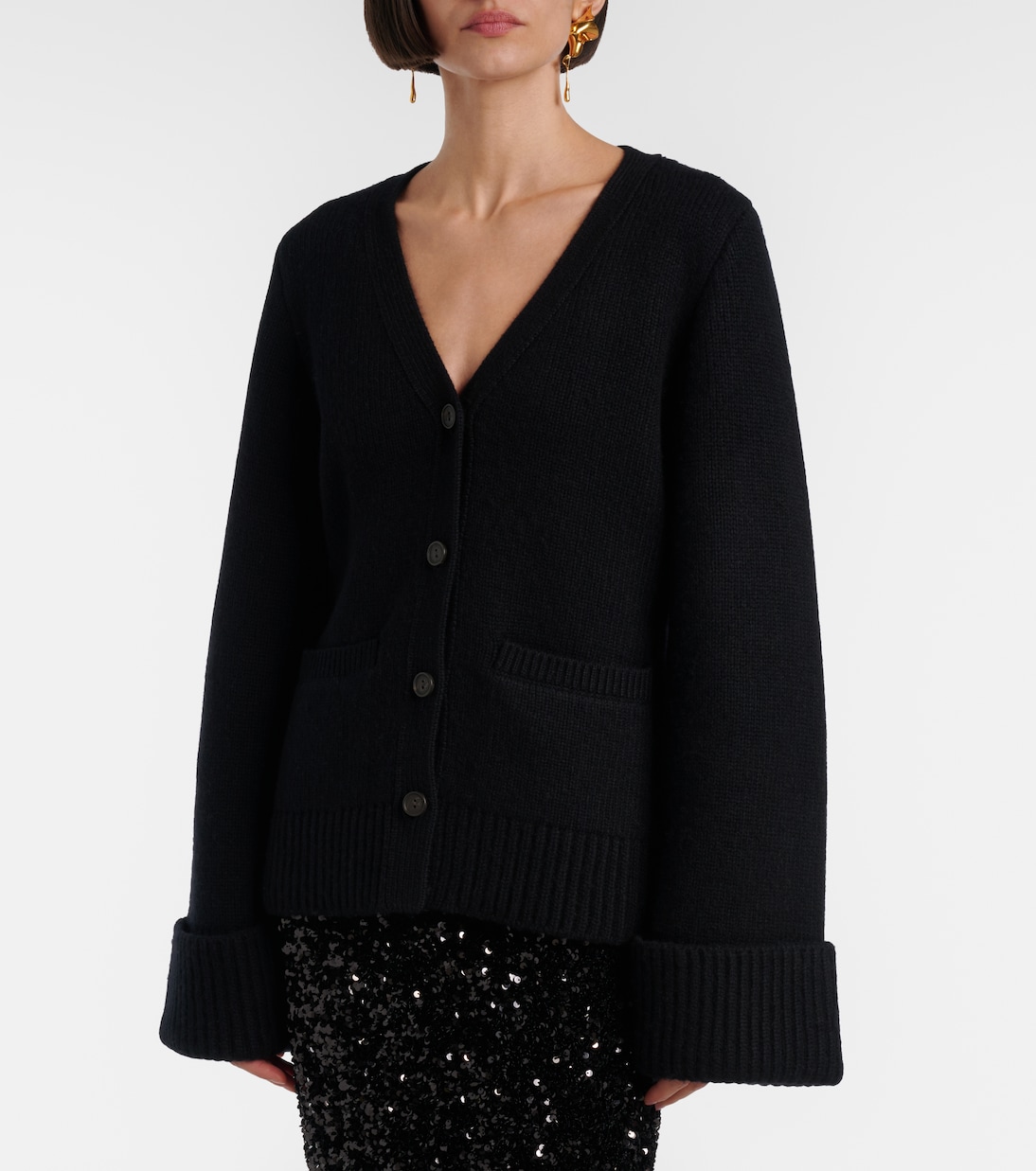 Wool-blend cardigan | Vince