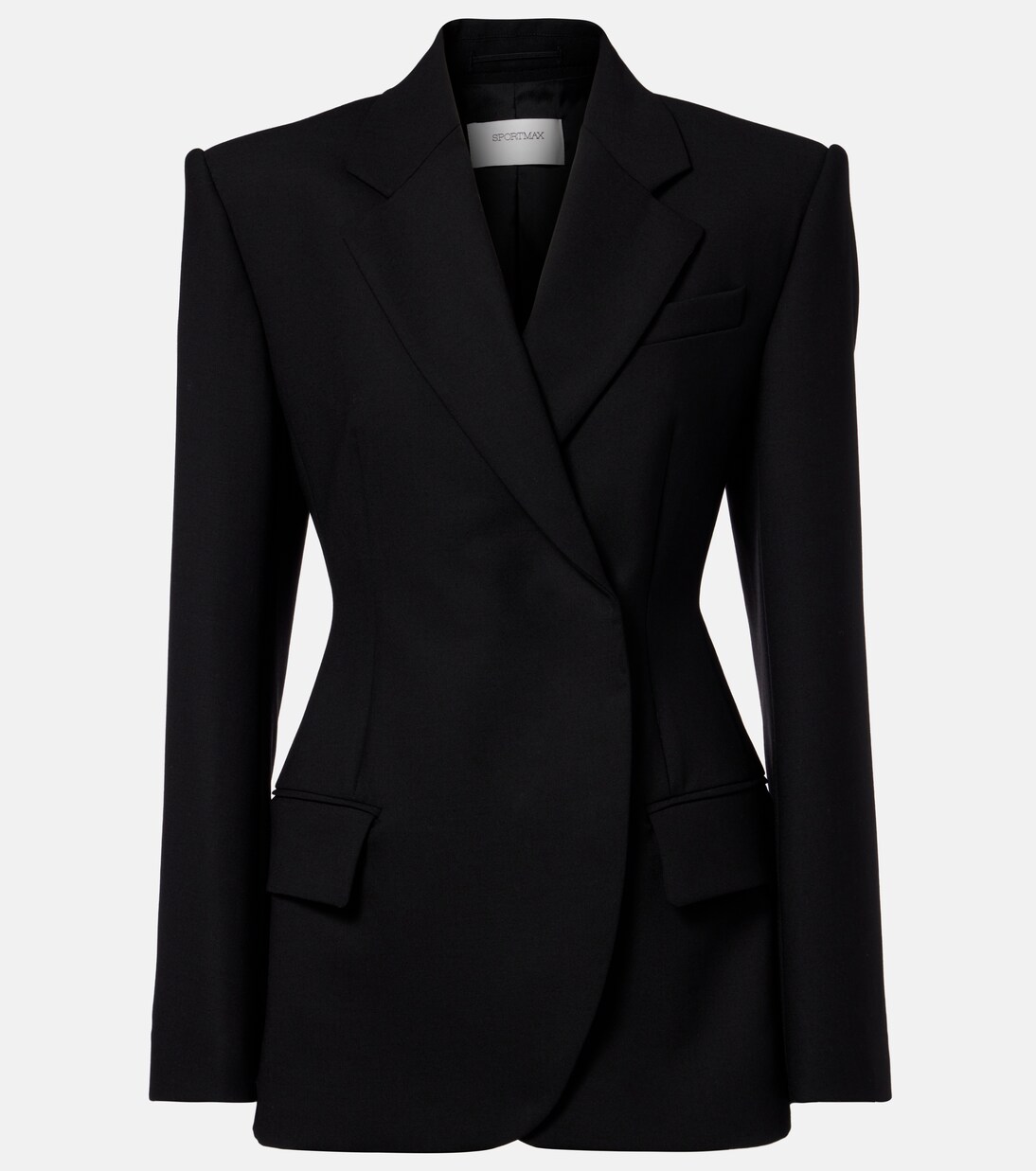 Double-breasted peplum blazer | Sportmax