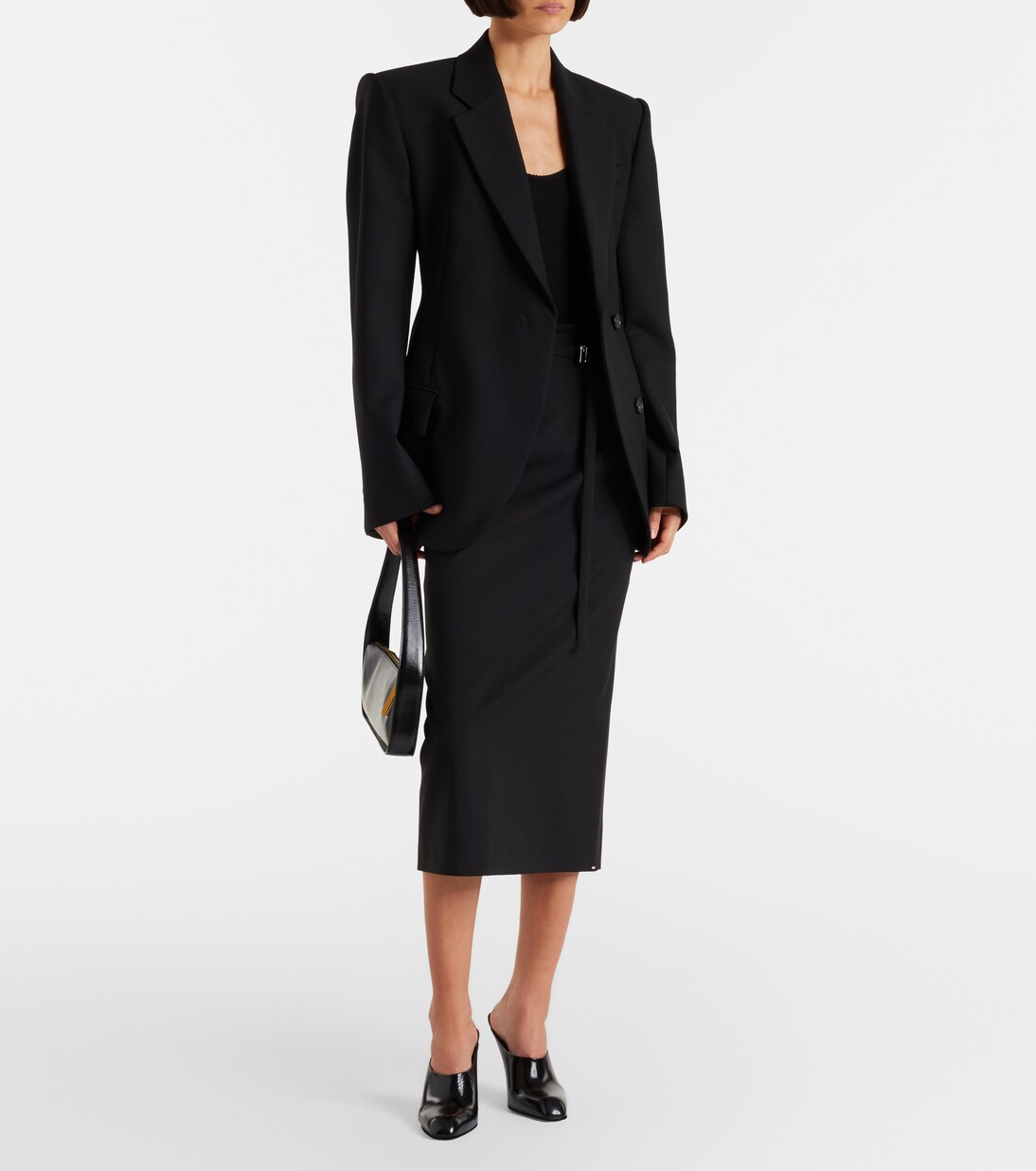 Double-breasted peplum blazer | Sportmax
