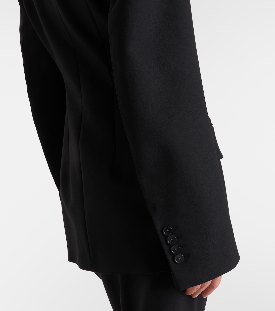 Double-breasted peplum blazer | Sportmax