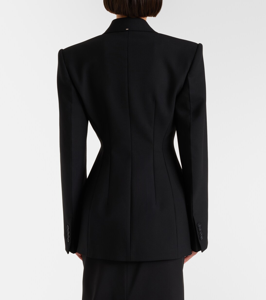 Double-breasted peplum blazer | Sportmax