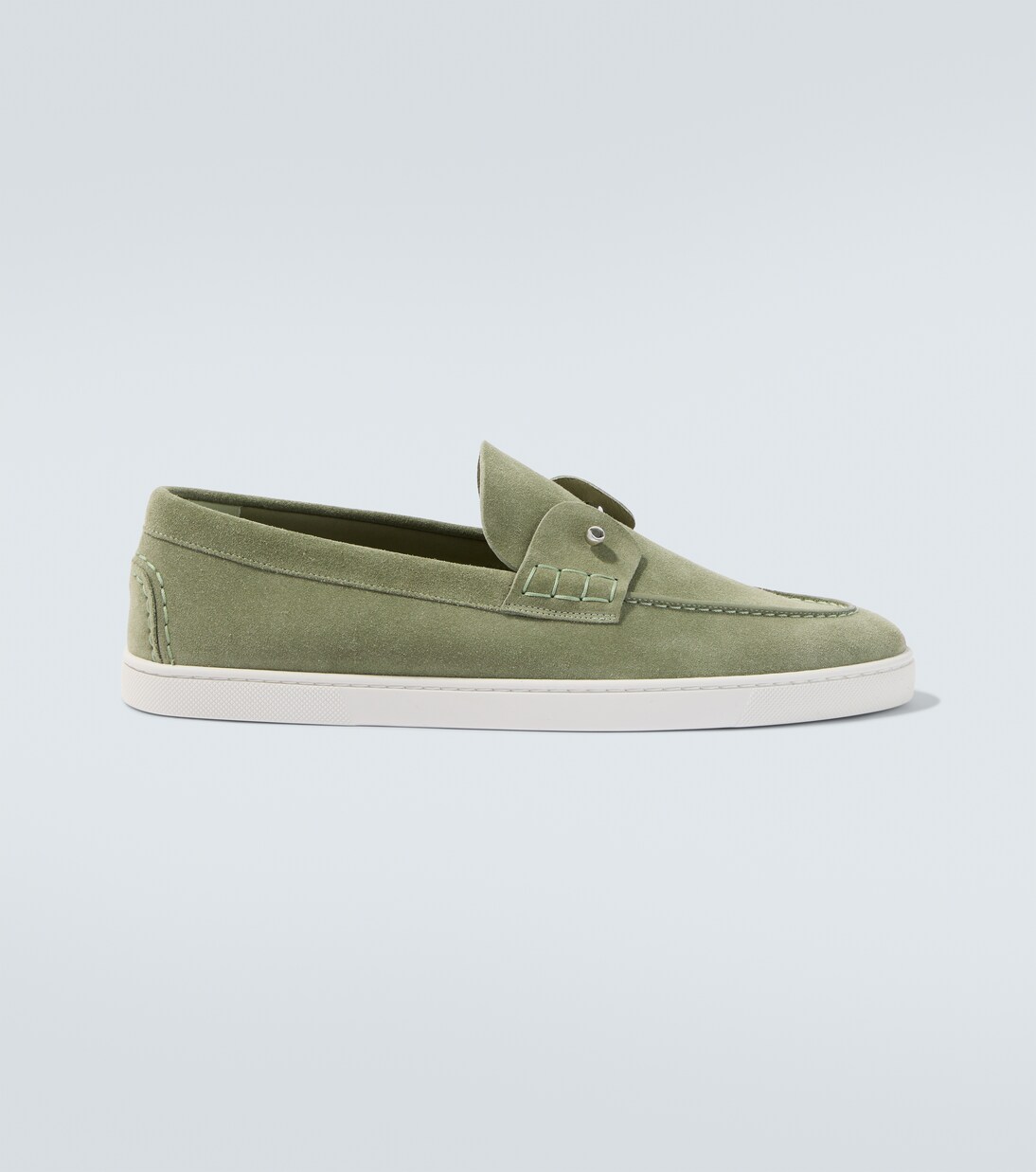 Chambeliboat suede slip-on shoes | Christian Louboutin