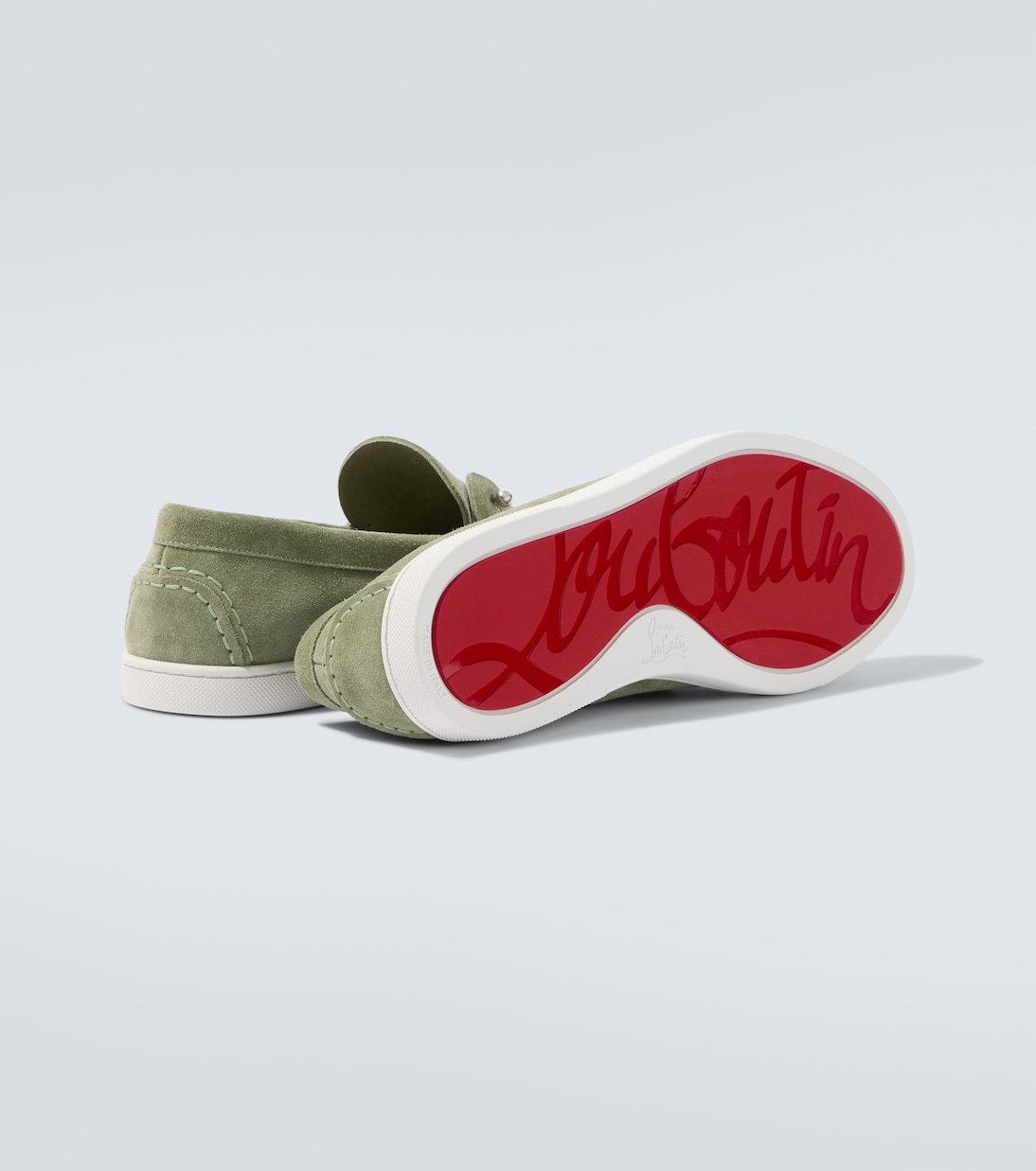 Chambeliboat suede slip-on shoes | Christian Louboutin