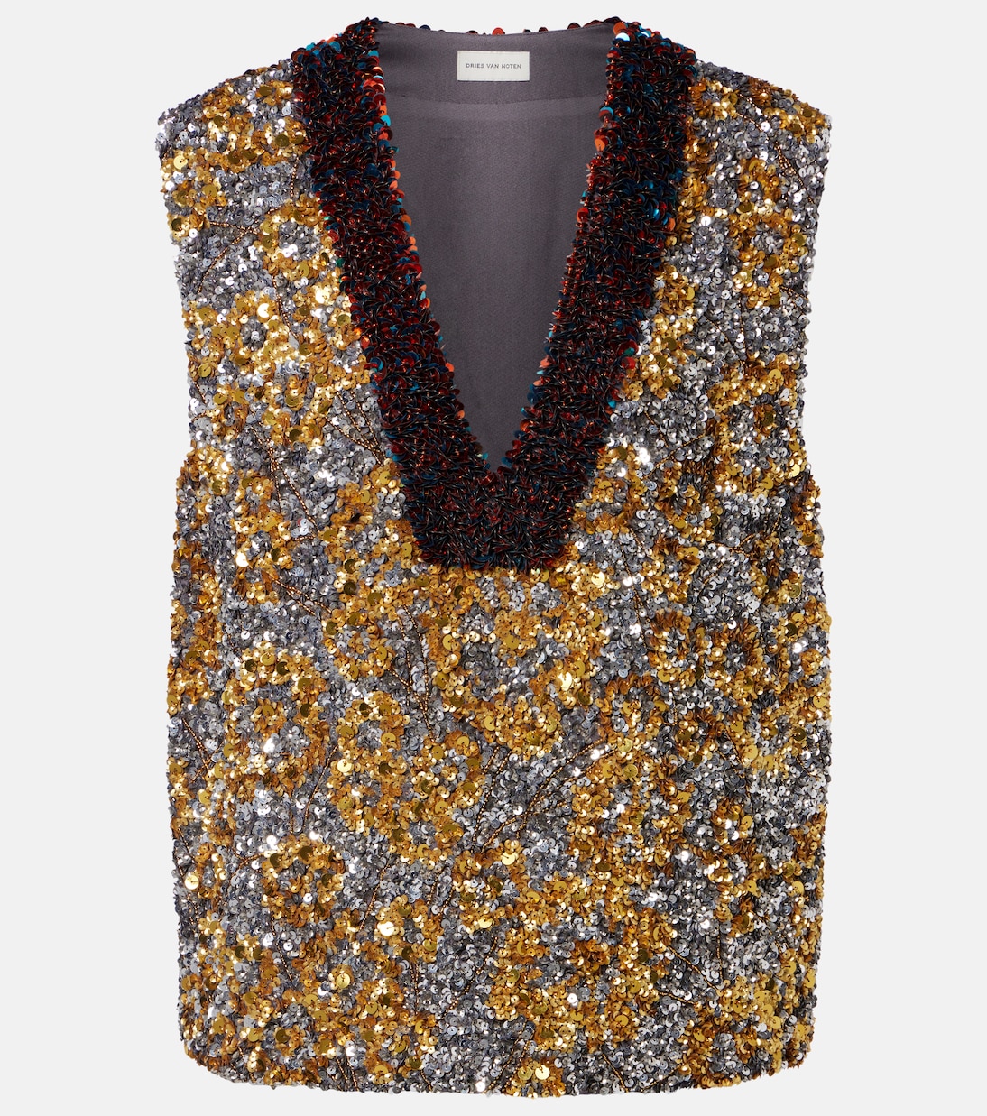 亮片上衣 | Dries Van Noten