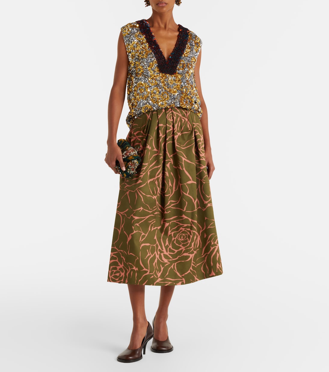 亮片上衣 | Dries Van Noten