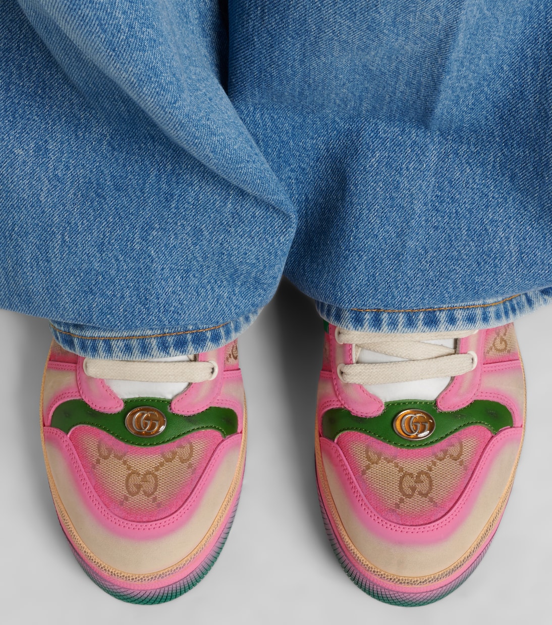 Sneakers Screener mit Leder | Gucci