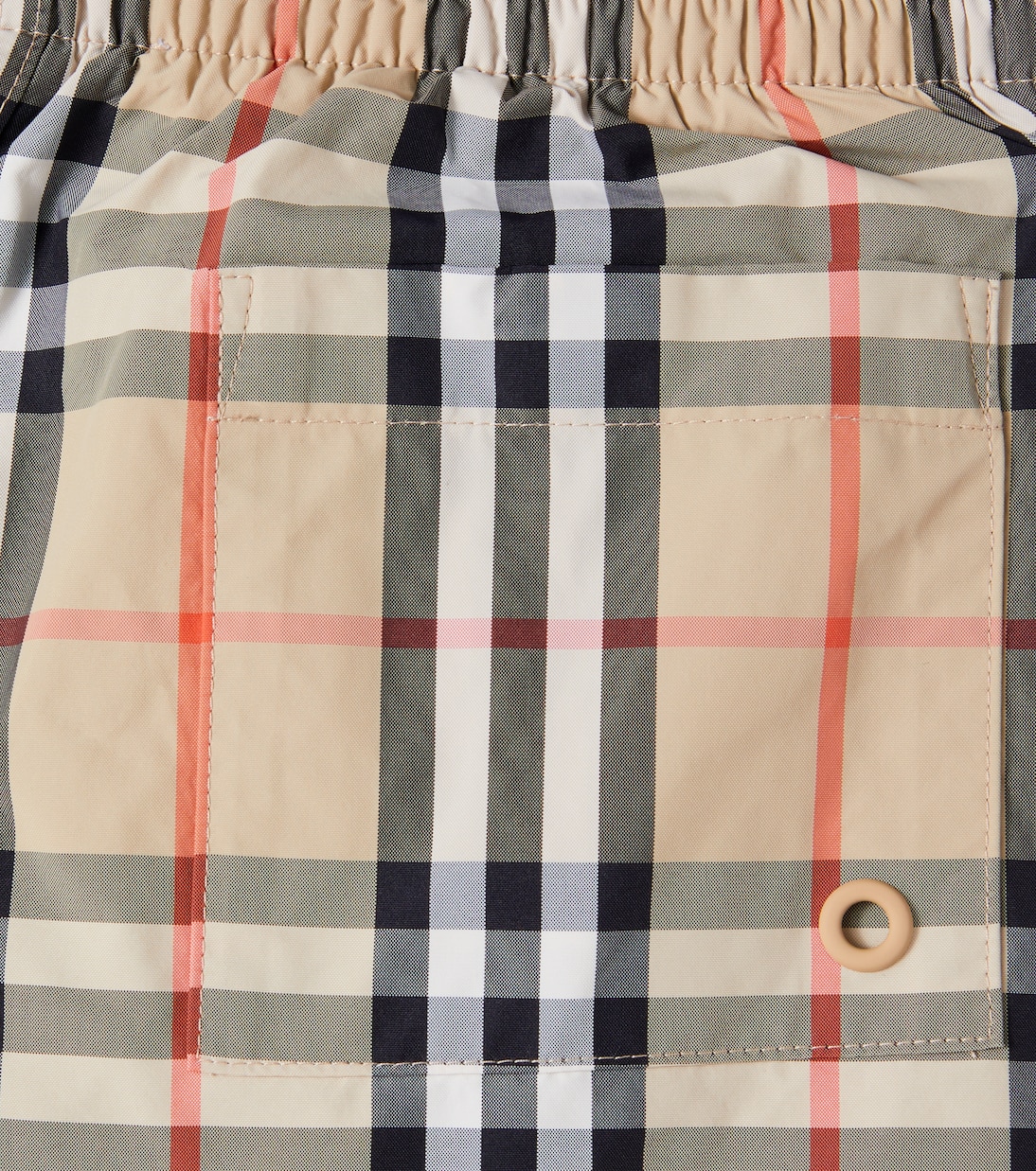 شورت سباحة Burberry Check | Burberry Kids