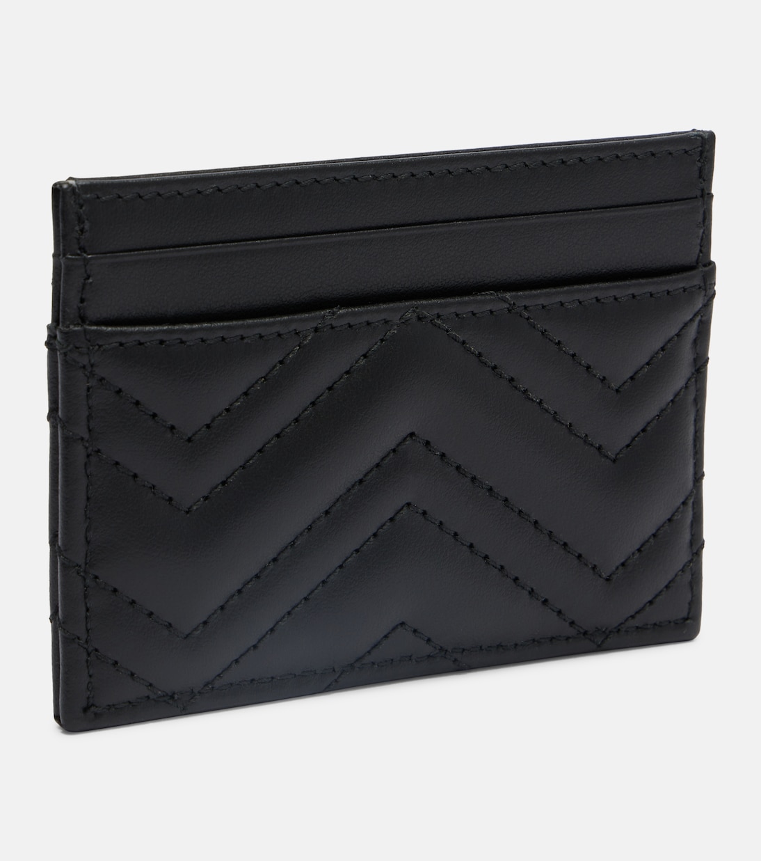 GG Marmont leather card holder | Gucci