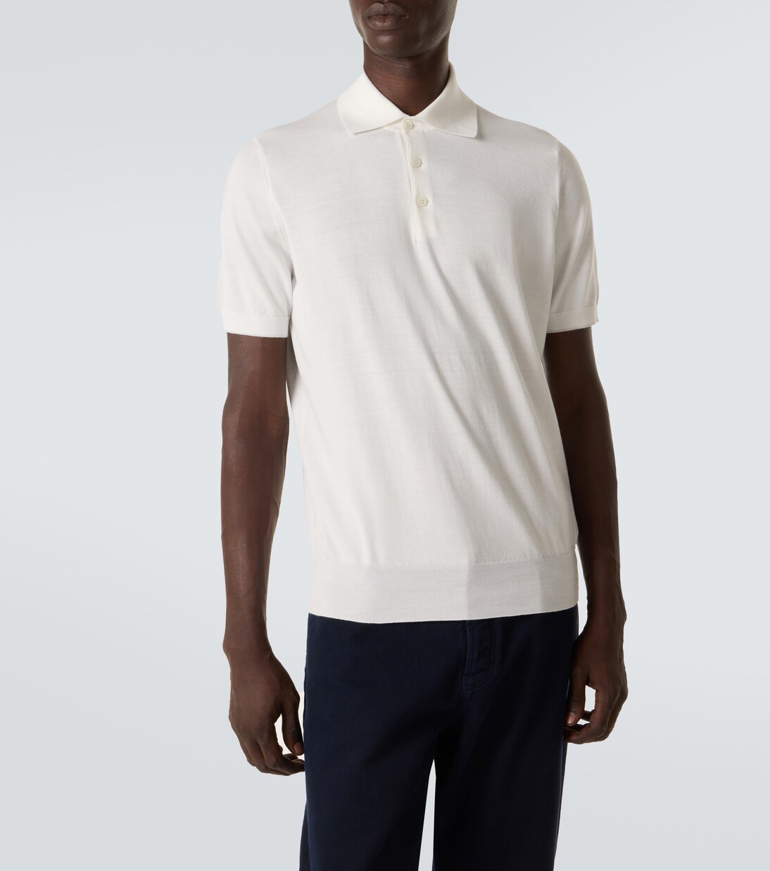 Polohemd aus Baumwoll-Piqué | Brunello Cucinelli