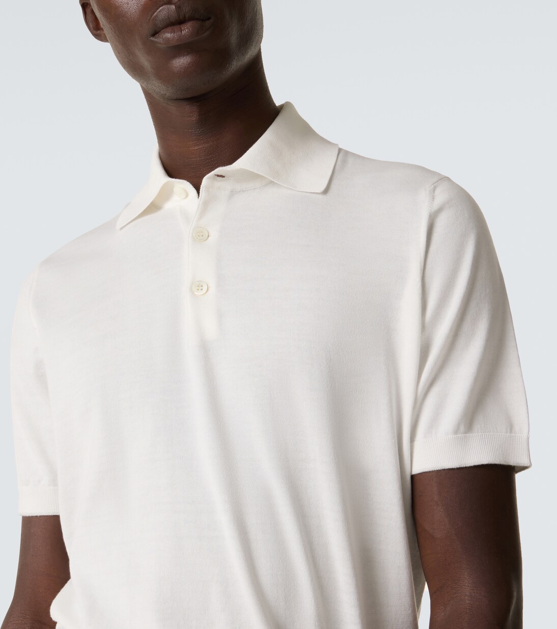 Polohemd aus Baumwoll-Piqué | Brunello Cucinelli