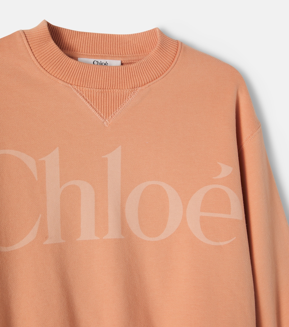 Sweatshirt aus Baumwoll-Jersey | Chloé Kids